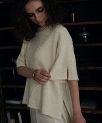 THEODORIC．dy/セオドリックディ THEODORIC.dy Lame Yarn Tunic Knit/507958385