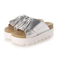 MINNETONKA/ミネトンカ MINNETONKA タッセル厚底サンダル【23M06】/505158306
