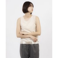 Anna Nicola/アンナニコラ Anna Nicola 箔プリントテレコタンクトップ/507953636