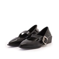 Lace Ladies/レースレディース Lace Ladies ワイド ベルト レザー調 ローヒール パンプス/507958620