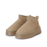 Lace Ladies/レースレディース Lace Ladies 内ボア ムートン風 厚底 ショートブーツ/507958642