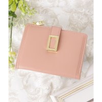 Lace Ladies/レースレディース Lace Ladies レザー調 ベルト付き 二つ折り スクエア ウォレット/507958648