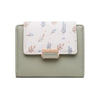 Lace Ladies/レースレディース Lace Ladies レザー調 ボタニカル ドッキング コンパクト ウォレット/507958654