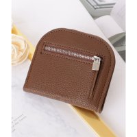 Lace Ladies/レースレディース Lace Ladies レザー調 二つ折り ラウンド ミニ ウォレット/507958789