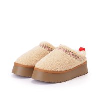Lace Ladies/レースレディース Lace Ladies 刺繍付き 厚底 ボア スリッポン シューズ/507958822