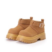 Lace Ladies/レースレディース Lace Ladies ベルト付き 内ボア ボリューム ショート ブーツ/507958835