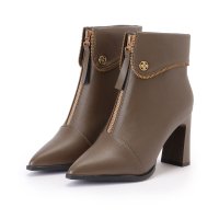 Lace Ladies/レースレディース Lace Ladies フロント ファスナー ハイヒール ショート ブーツ/507958905