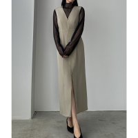 Louere/ルエレ Louere Louere フロントダブルジップIラインジャンパースカート/507959018