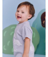 GELATO PIQUE KIDS ＆ BABY/【限定カラーあり】【BABY】スムーズィーダイナソージャガードプルオーバー/507959594