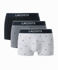LACOSTESPORTS MENS/ラコステ LACOSTE 3パックプリントストレッチコットントランクボクサーショーツ / ボクサーパンツ 【返品不可商品】/507959833