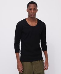 AVIREX/《DAILY/デイリー》2/3 SLEEVE U－NECK T－SHIRT/2/3 スリーブ Uネック Tシャツ/507960134