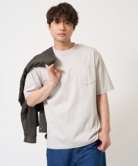 a.v.v (MEN)/【接触冷感/UVカット/毛玉になりにくい】シルケットスムースワイドシルエットカットソー/507818442