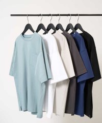 a.v.v (MEN)/【接触冷感/UVカット/毛玉になりにくい】シルケットスムースワイドシルエットカットソー/507818442