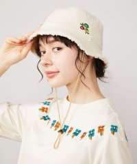Jocomomola/【2WAY】フラワー刺繍リバーシブルバケットハット/507961596