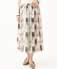 GIANNI LO GIUDICE/[洗える・日本製]サモーラチュールプリントスカート/507961666