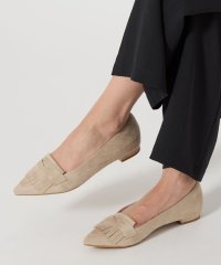 green label relaxing/【WEB限定】ポインテッド キルト フラットシューズ（1.5cmヒール) －撥水－/506527883