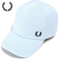 FRED PERRY/フレッドペリー FRED PERRY PIQUE CLASSIC CAP SNWHITE/COURTGRE [HW6726－Y73 SS25]/507521000