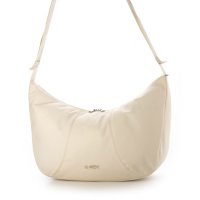 NERDY/ノルディ NERDY HOBO CROSS BAG 　ホーボークロスバッグ（ライトグレー）/507871643