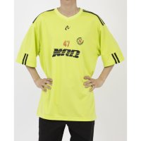 NERDY/ノルディ NERDY SPORTY JERSEY S/S T－SHIRT 　スポーティ ジャージ 半袖 Tシャツ（ライム）/507881501