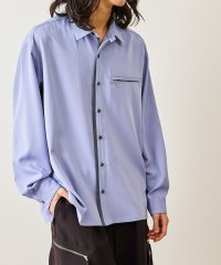 JUNRed/ トーンスキームレギュラーカラーシャツ/507883514