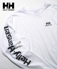 HELLY HANSEN/ヘリーハンセン HELLY HANSEN ロンT カットソー 長袖 コットン100% ロゴ クルーネック 袖プリント ワンポイント HH 53465/507933622