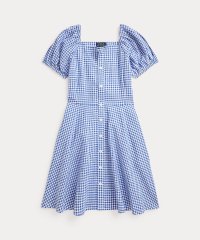 POLO RALPH LAUREN/(ガールズ 7才～16才)ギンガム リネンコットン ドレス/507957935