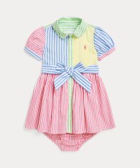 POLO RALPH LAUREN/(ベビー)ストライプド コットン ファン シャツドレス & ブルマー/507957947