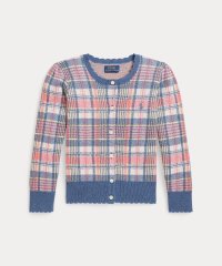 POLO RALPH LAUREN/(ガールズ 2才～6才)チェック スカラップドトリム コットン カーディガン/507957962