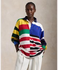 POLO RALPH LAUREN/パッチワークストライプ ジャージー ラグビー シャツ/507958133