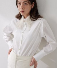 Whim Gazette/シャギーカラーシャツ/507963138
