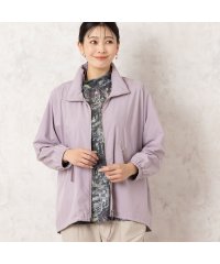 MISSEL/【洗える・多機能素材・フード収納可】ライトブルゾン/507963199