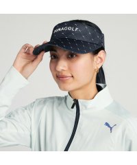 PUMA/ウィメンズ ゴルフ W キャット アーガイル AOP バイザー/507963376