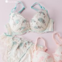 fran de lingerie/フランデランジェリー fran de lingerie ふんわり優しいデザインすっきりラインの谷間メイクブラ 「ワンダーリフトブラ 005 ペアブラジャー（ワイ/507963480