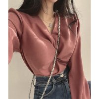 miniministore/ミニミニストア miniministore フロントねじり シャツブラウス Vネック/507963495