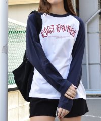 MODISH GAZE/モディッシュガゼ MODISH GAZE LAST DANCE ラグランロンT/507963569