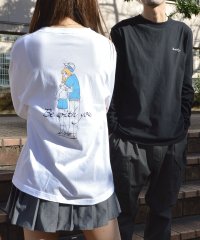 MODISH GAZE/モディッシュガゼ MODISH GAZE カップルイラストロンT Be with you/507963572