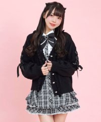 Secret Honey/シークレットハニー Secret Honey 袖レースアップニットカーディガン/507963675