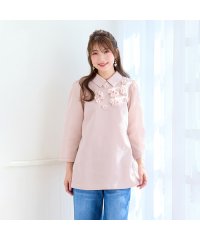 Rose Tiara(L SIZE)/フラワーモチーフ付きブラウス/507964206