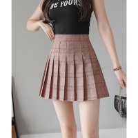 miniministore/チェック柄 プリーツスカートミニスカート/507964558