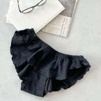 fran de lingerie/フランデランジェリー fran de lingerie 可愛い＆楽ちんなフリルのふんどしタイプのショーツ選べるデザイン 「からだゆるめるナイトショーツ ショーツ/507964564