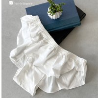 fran de lingerie/フランデランジェリー fran de lingerie 可愛い＆楽ちんなフリルのふんどしタイプのショーツ選べるデザイン 「からだゆるめるナイトショーツ ショーツ/507964564