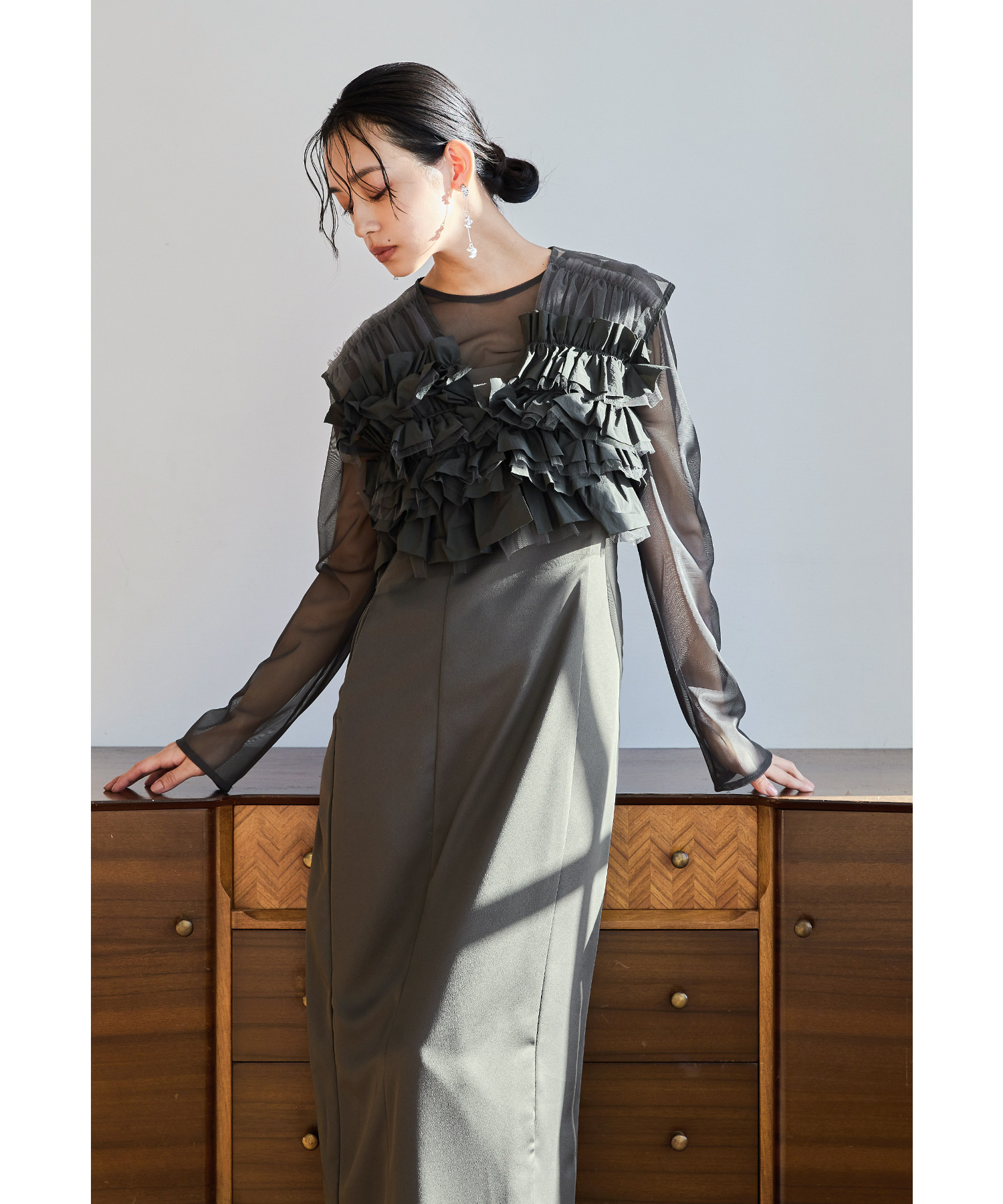 関税送料込★SALE★完売間近ラスト1個★Hobbs★ninaドレス ジェニーちゃん相当size【 ブラック&シルバーのニットドレスとお