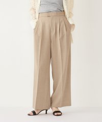 SHIPS Colors WOMEN/SHIPS Colors:〈手洗い可能〉 メランジ タック ワイドパンツ/507964745