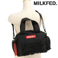 MILK FED/ミルクフェド MILKFED. 6L DAILY SHOULDER BAG RED [103251053010]/507965234