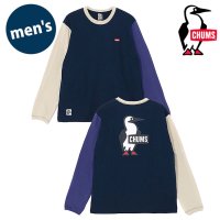 CHUMS/チャムス CHUMS M Booby Logo L/S T－Shirt Purple－Crazy [CH01－2275 SS25]/507965279