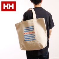 HELLY HANSEN/ヘリーハンセン HELLY HANSEN Organic Cotton Logo Tote L ランドスケープP2 [HY92320－S2 SS25]/507965314
