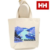 HELLY HANSEN/ヘリーハンセン HELLY HANSEN Organic Cotton Logo Tote L ランドスケープP2 [HY92320－S2 SS25]/507965314