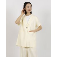 TONAL/トーナル TONAL バックスリット半袖ジャケット/507965347