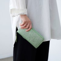 TOPKAPI/トプカピ TOPKAPI 【TREASURE TOPKAPI】ウォッシュド レザー メタリック ラウンドファスナー 長財布/507965440