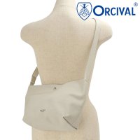 ORCIVAL/オーシバル ORCIVAL SHOULDER POUCH MEDIUM GREYISH－WHITE [OR－H0329－LCV SS25]/507965489